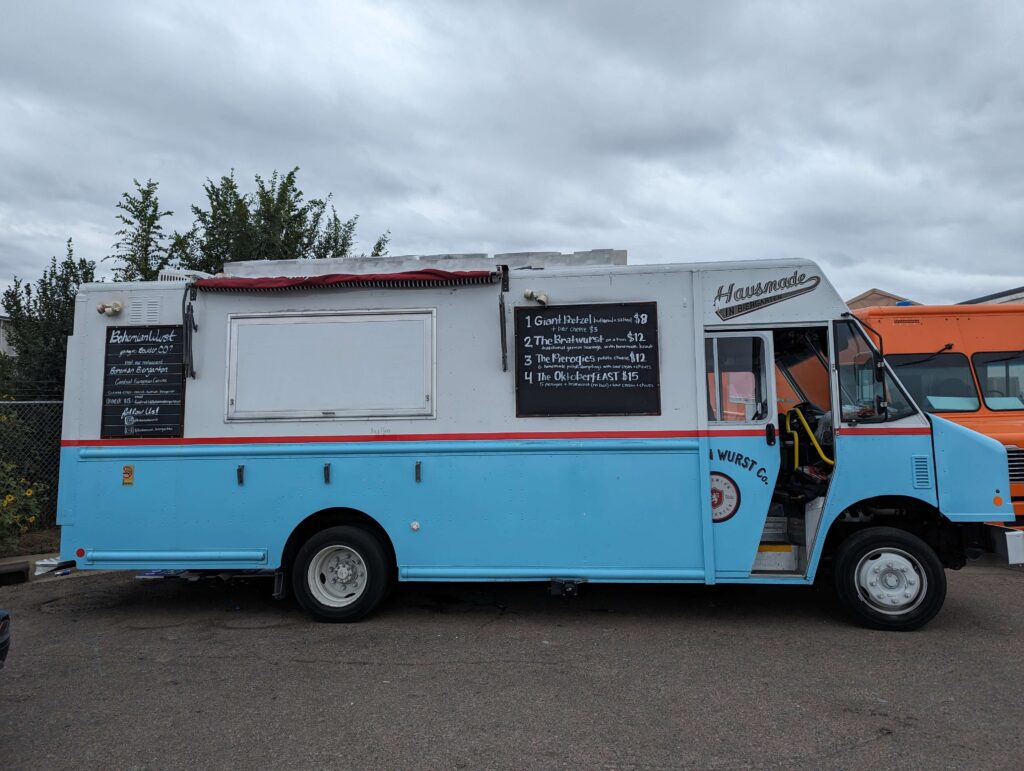 Custom-built food truck by Zion Foodtrucks.