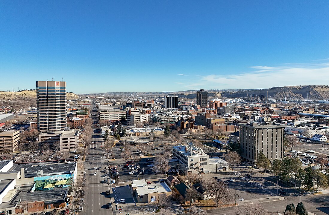 Billings, Montana skyline in 2024
