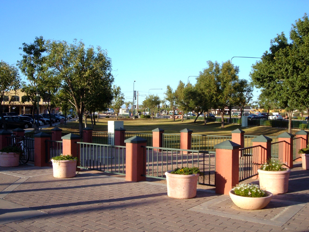 AJ Chandler Park in downtown Chandler, Arizona