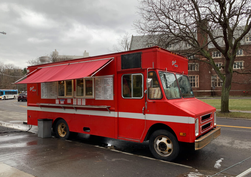 Tacos custom food truck build by Zion Foodtrucks