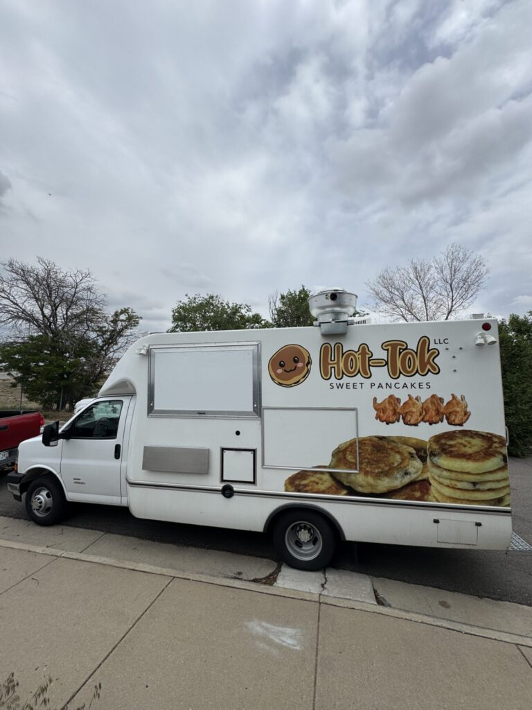 Hot tok korean sweet pancakes truck side castle rock colorado