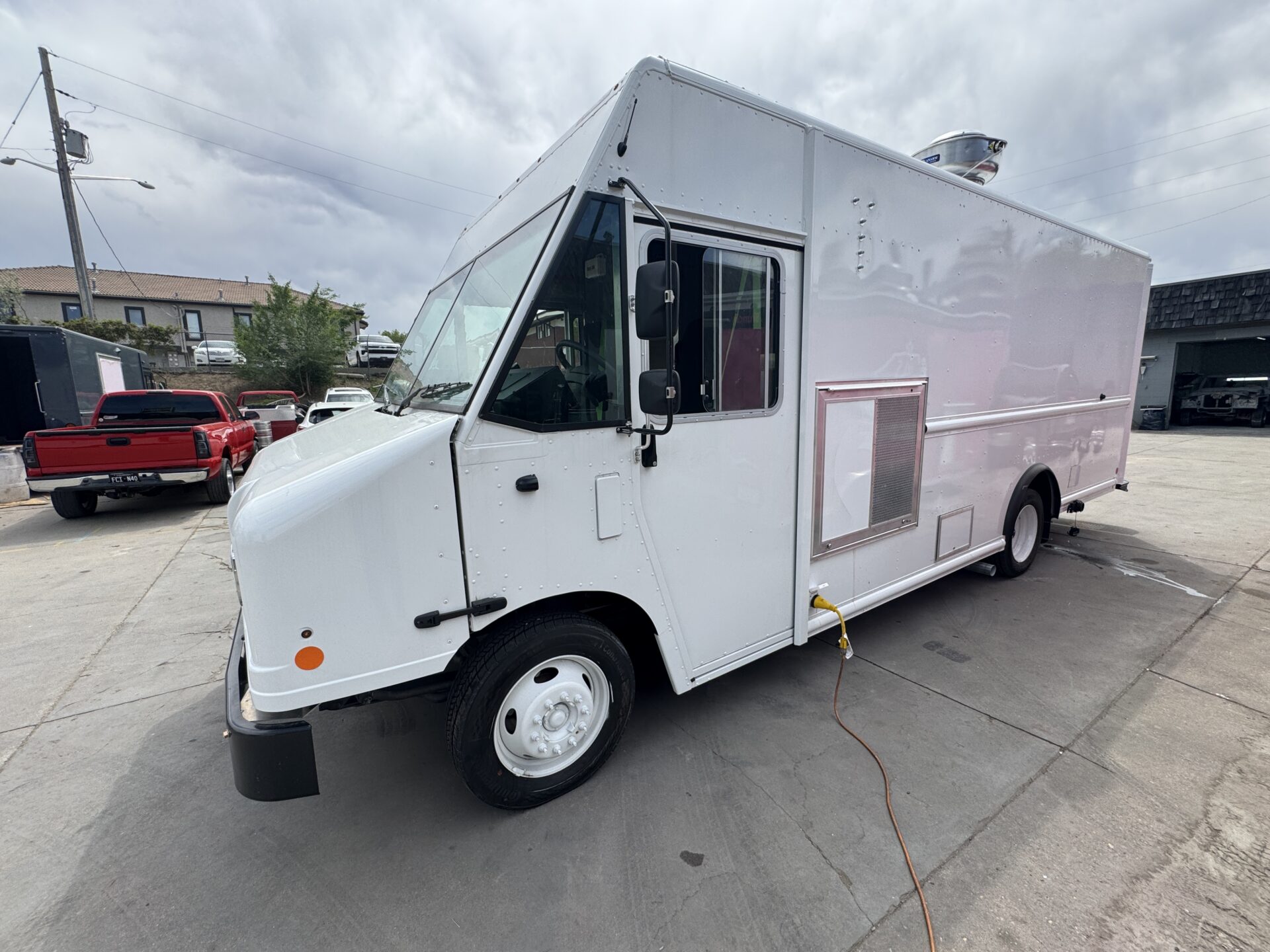 Custom 18 foot Native American food truck Zion Foodtrucks built for a Wichita, Kansas operator