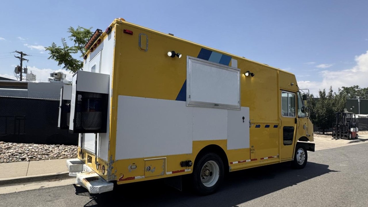 14ft food truck service window, built for the Black Hills of South Dakota