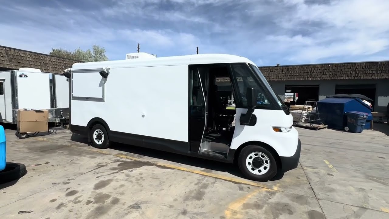 All electric food van Zion built for Salt Lake City, Utah