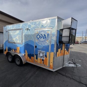 Custom mobile kitchen build by Zion Foodtrucks
