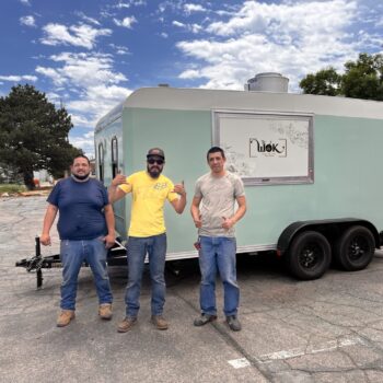 Custom food truck build in progress by Zion Foodtrucks in Colorado